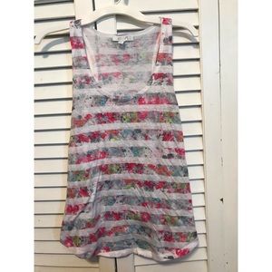 floral tank top